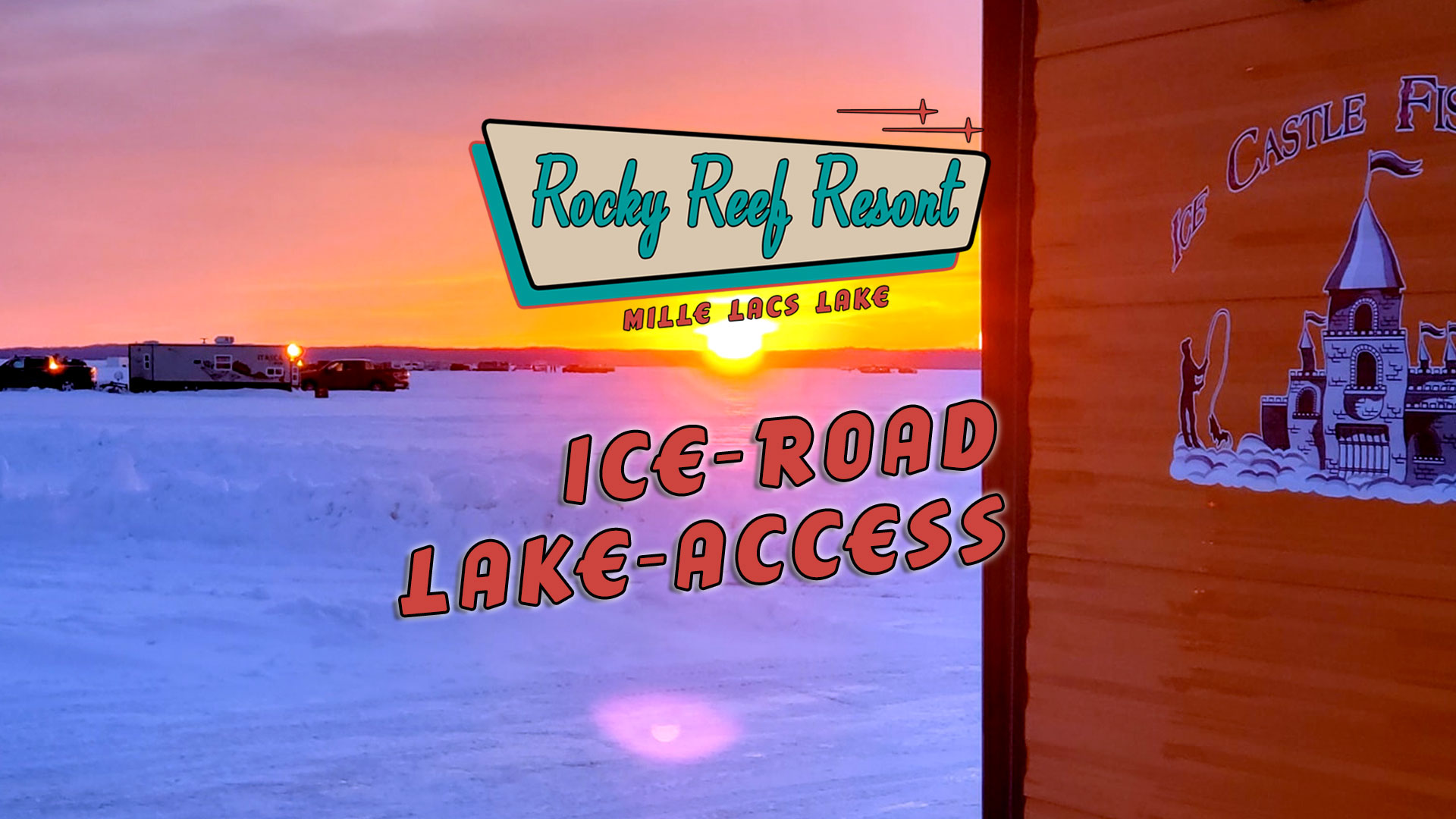 Ice Fishing Fish House Rentals on Lake Mille Lacs - Promotion Coupon Offer